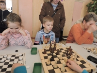 Новогодний турнир по шашкам и шахматам
