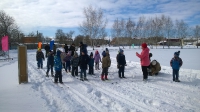 Лыжные гонки , среди воспитанников детского сада 