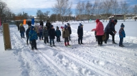 Лыжные гонки , среди воспитанников детского сада 
